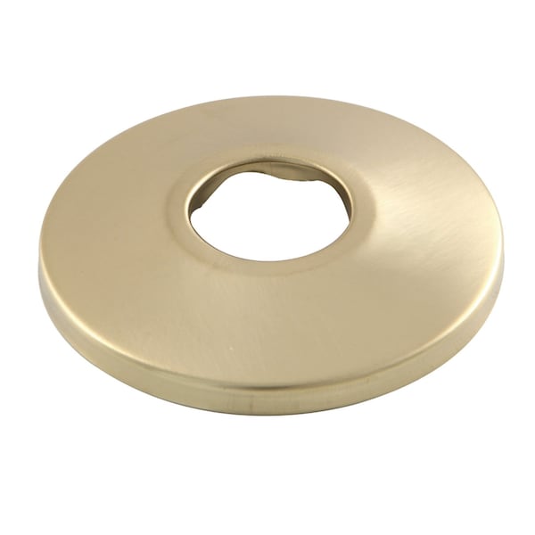 FL487 Made To Match 1/2" FIP Brass Flange, Brushed Brass